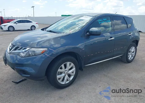 2011 Nissan Murano S из США, поврежденный, VIN JN8AZ1MU1BW059771